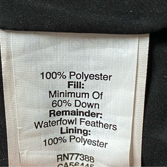 J. Crew Down Vest Size Small Excursion Quilted Herringbone Black Tan EUC $108 - Picture 11 of 16